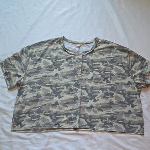 Camo Short Sleeve Tee